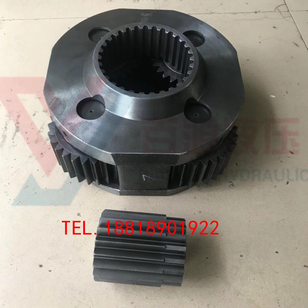 山重378回转减速机太阳齿行星齿JCM936二级齿轮总成 挖机回转牙箱