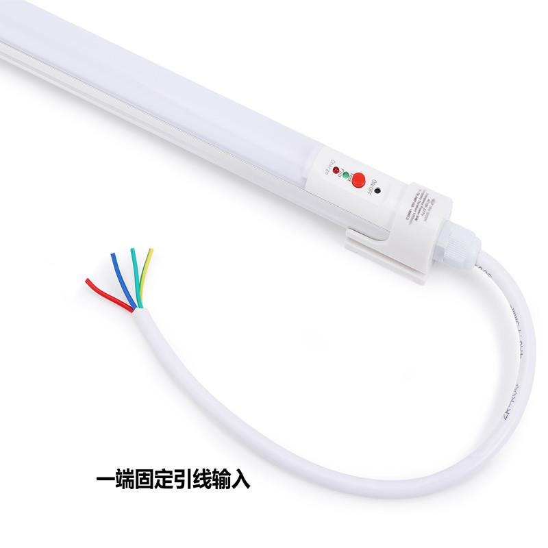 T8一体化应急灯管车库仓库应急时间2小时应急功率8W自带检测系统