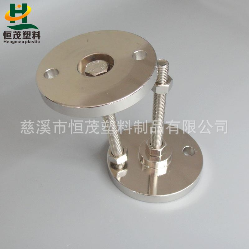 恒茂生产全钢重型支撑脚,设备承重底脚,带定位孔调整脚