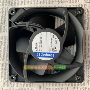 4624N 24v 20W 德国 12CM TYP 12038 全金属交流散热风扇 PAPST