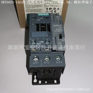 3RT6023-1AG20 接触器 线圈电压110Vac 50/60Hz、4kW、S0