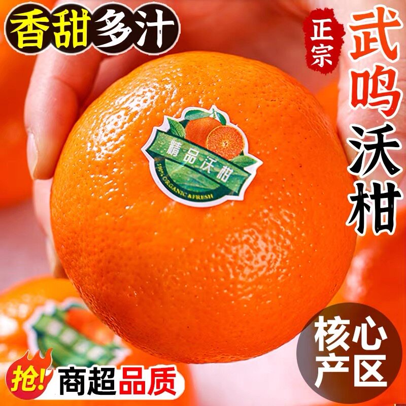 正宗广西武鸣沃柑10斤新鲜水果当季整箱大果桔子砂糖沙蜜橘柑橘子,水产肉类/新鲜蔬果/熟食,桔子,淘宝优惠券,粉丝福利购,淘宝优惠卷