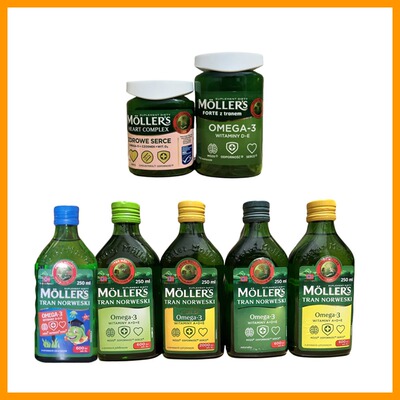 mollers沐乐思鱼油DHA挪威深海鱼油软胶囊112粒omega-3波兰版