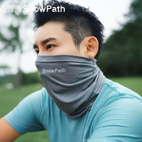 SnowPath山雪道天丝美利奴羊毛滑雪护脸户外运动防晒速干魔术头巾