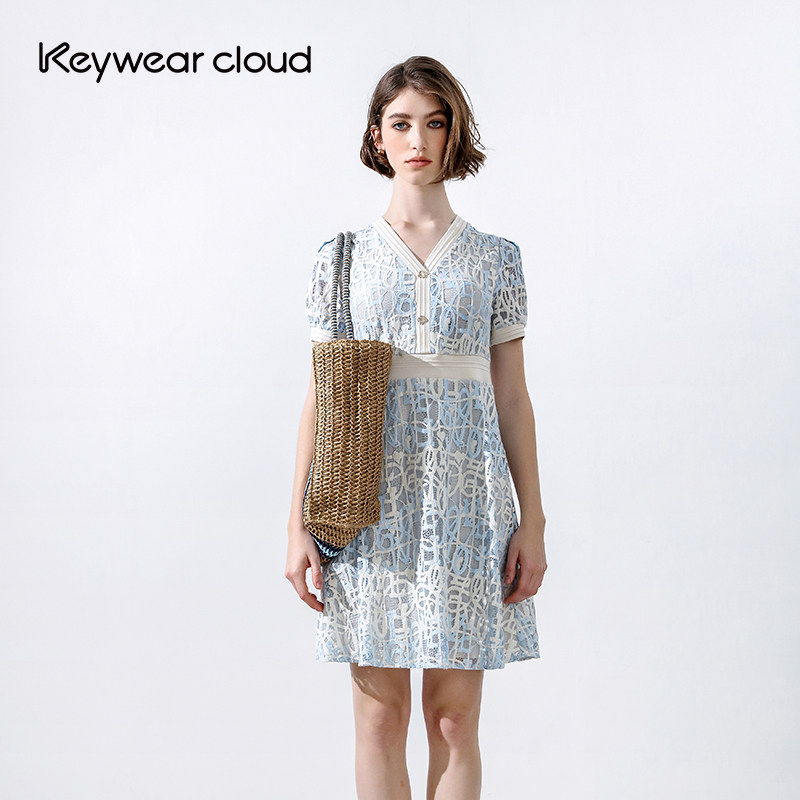Keywearcloud奇威夏连衣裙