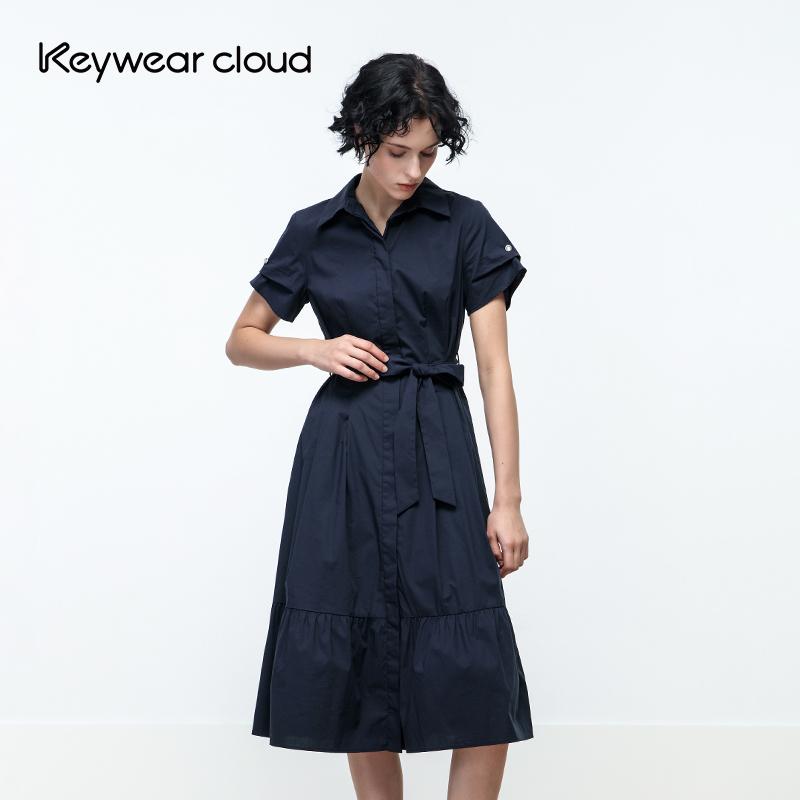Keywear气质通勤连衣裙