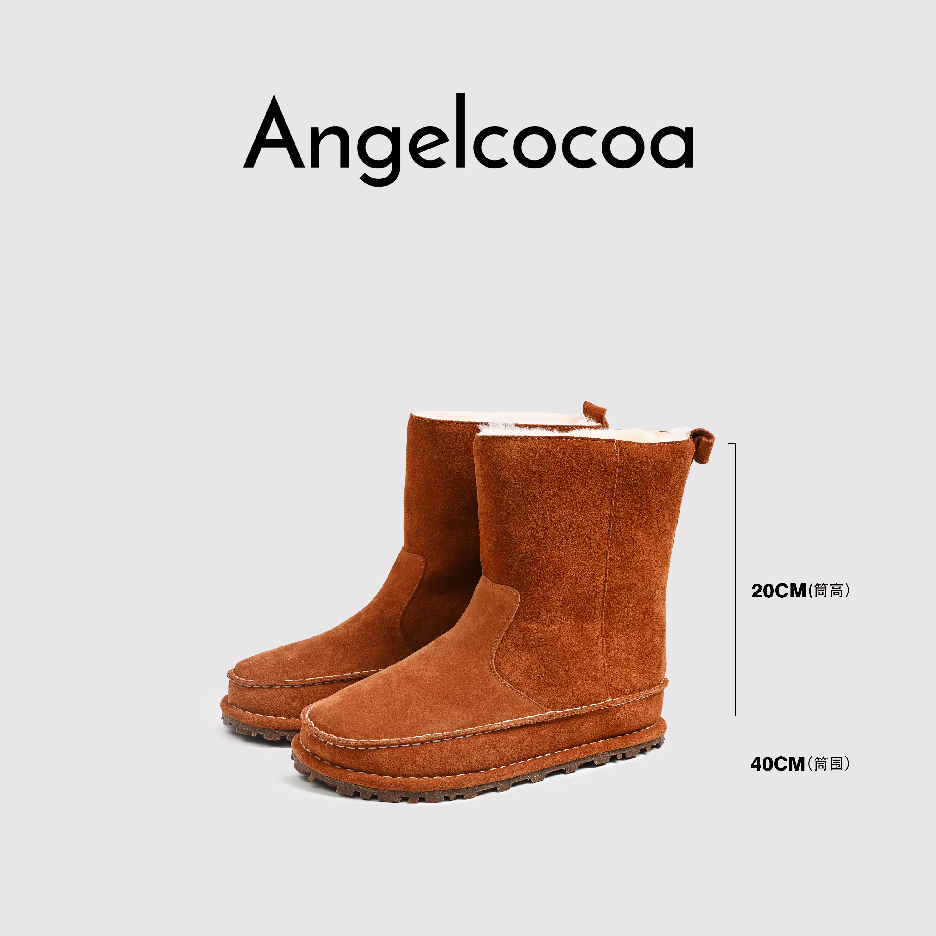 日本Angelcocoa雪地靴