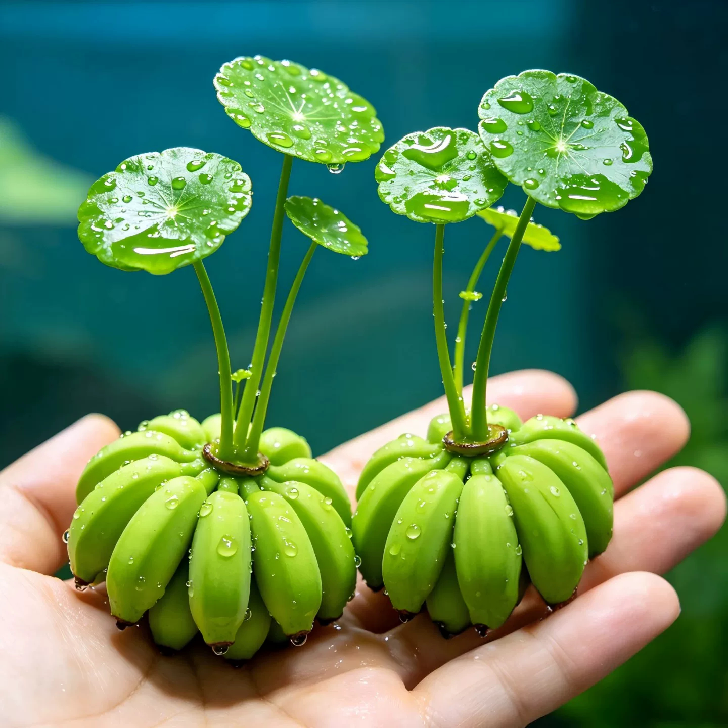香蕉草水草鱼缸专用植物免打理新手懒人好养绿植净化水质造景增氧