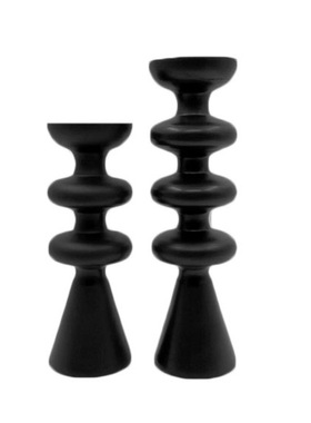 简约现代树脂烛台工艺品新中式轻奢创意家居房间客厅软装饰品摆件