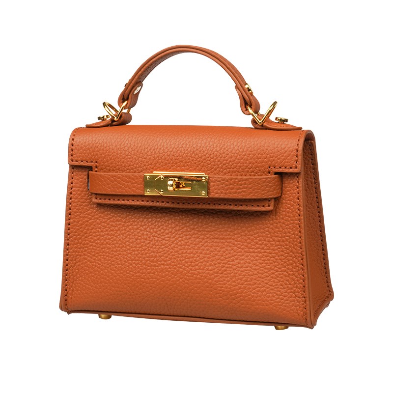 乔姑娘diy凯莉包手工包自制编制材料工具包送女友礼物真皮斜跨潮