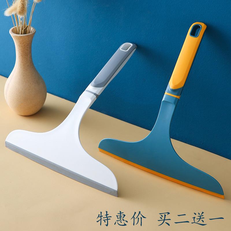 窗户擦镜子手持浴室m硅胶玻璃刮地板刮水器卫生间保洁专用速干两