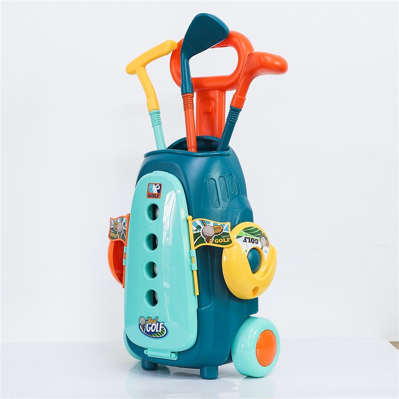 儿童高尔夫球杆套装宝宝户外亲子互动大号运动玩具男孩女孩都合适