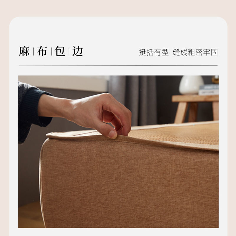 夏天高档床笠款藤席凉席1.8米2米1米5家用防滑空调席子1.2m1.35宽