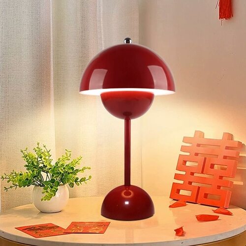 妃饰花苞灯结婚卧室床头灯长明灯