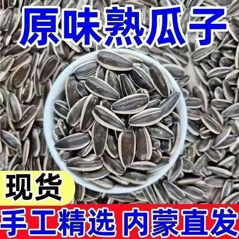 只卖净重】原味熟瓜子内蒙古葵花籽散装炒货颗粒饱满年货解馋批发