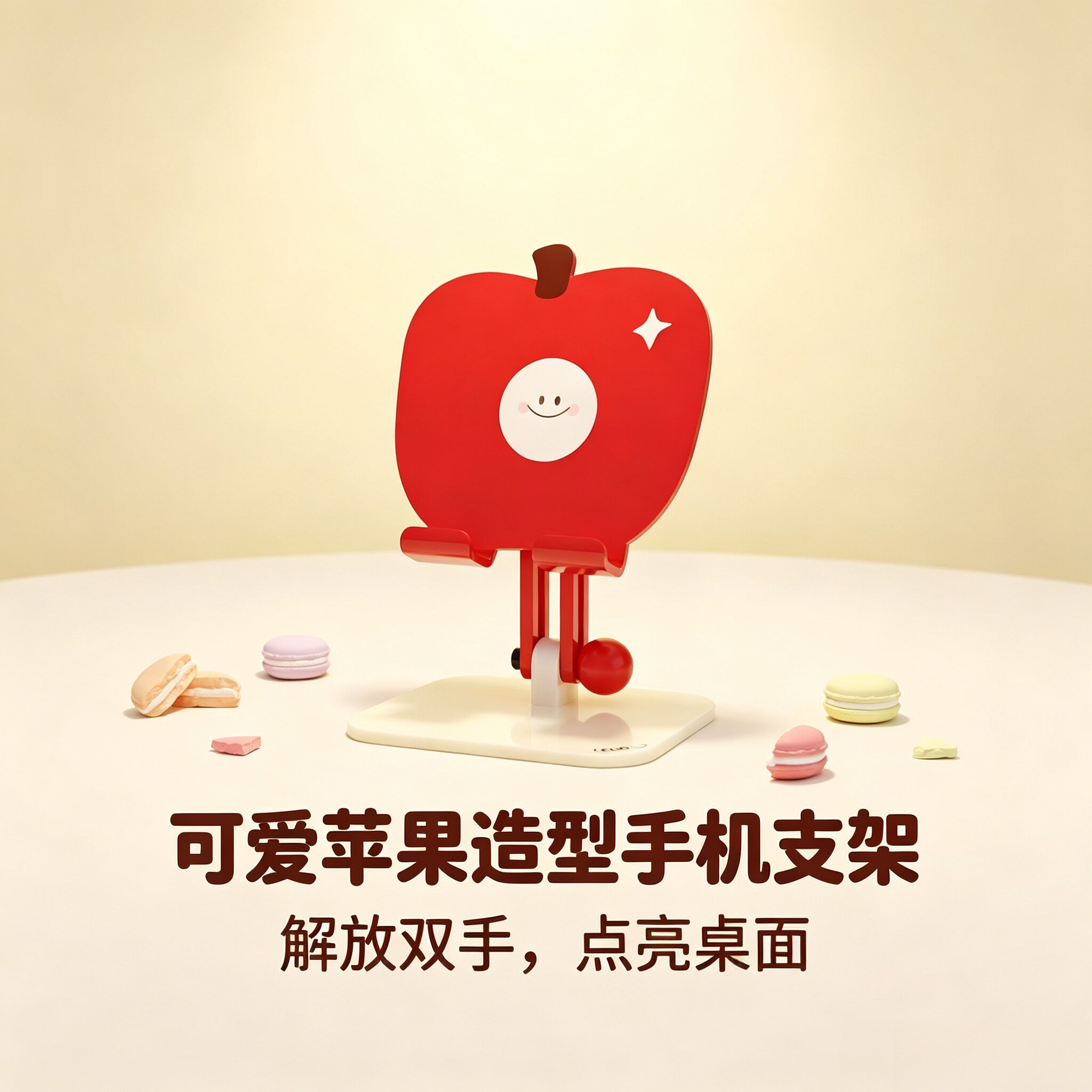 LELIO笑脸亚克力升降折叠支架