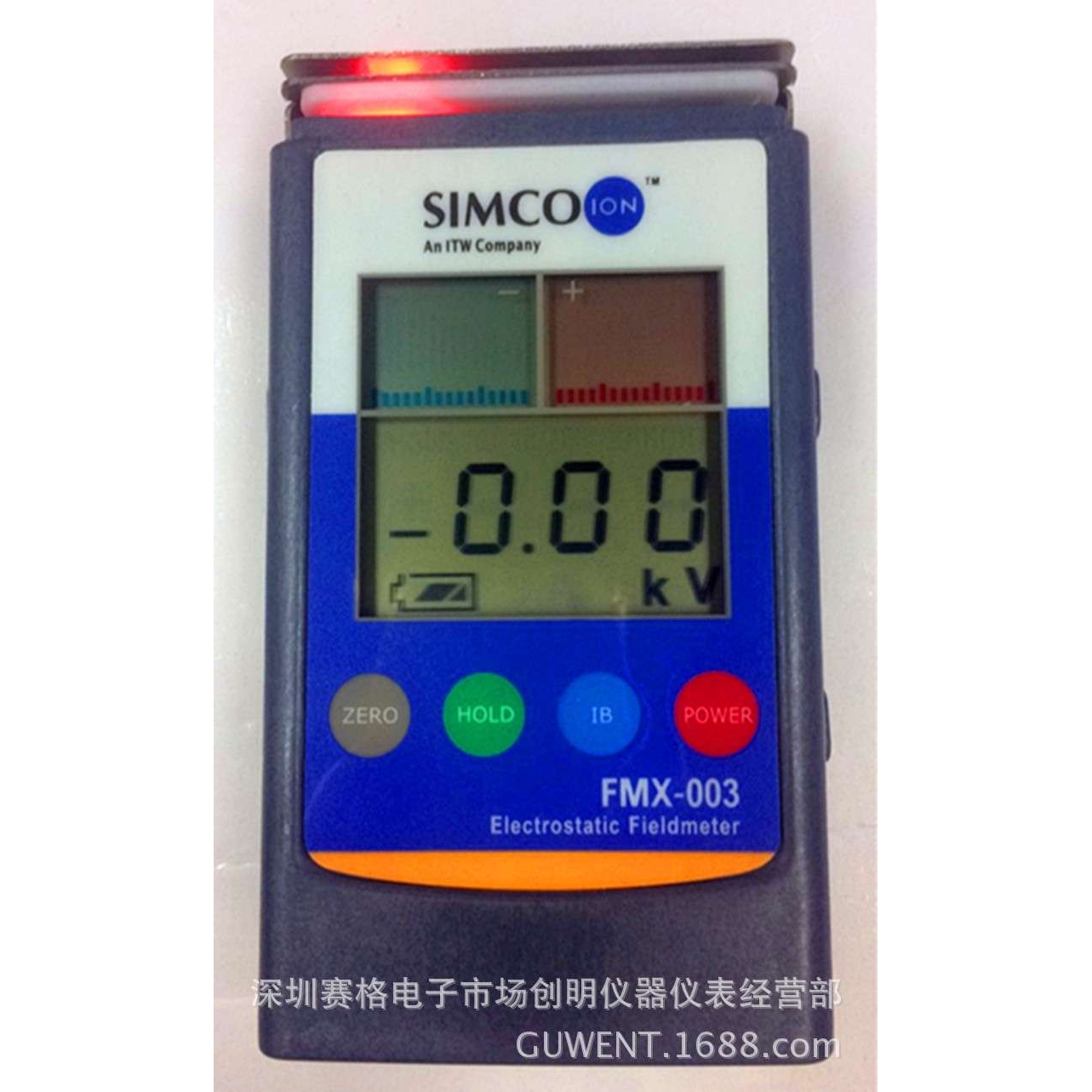 SIMCO FMX-003静电测量仪 红外线静电场测试仪FMX003 离子平衡测