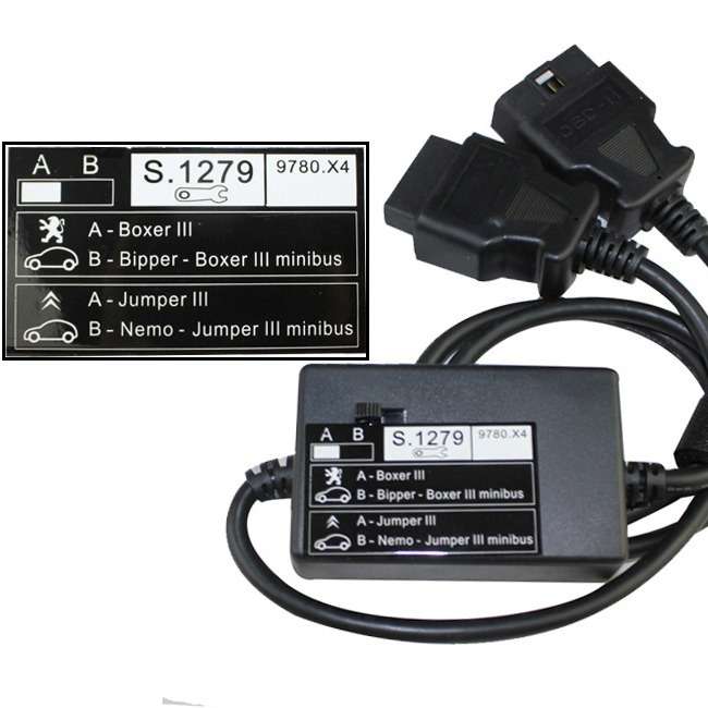 S.1279 S1279 Module for PP2000 Lexia3 标致雪铁龙汽车诊断线