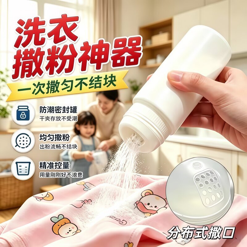 洗衣粉分装盒密封防潮大容量