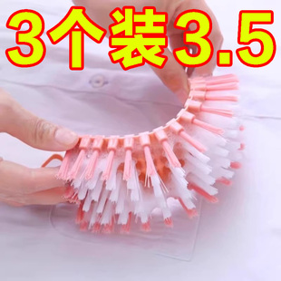 卫生间地板刷水龙头洗手台神器软毛刷浴室清洁刷新款可弯曲浴缸刷