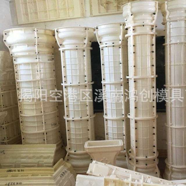 光面罗马柱模具 欧式建筑模板水泥现浇别墅大门柱子 罗马柱模具