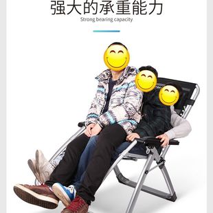 躺椅折叠椅子k午休床椅午睡椅子办公室懒人靠背椅陪护家用沙 新品