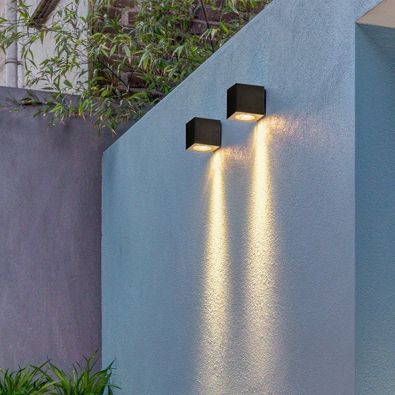 LED户外防水外墙双头壁灯室外花园别墅围墙庭院阳台洗墙单头射灯,家装灯饰光源,户外壁灯,淘宝优惠券,粉丝福利购,淘宝优惠卷