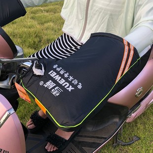 电动车手套125摩托车三轮车C车把套加厚保暖防寒防风防水护手 冬季