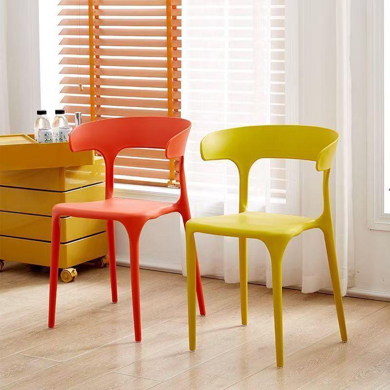 现代极简牛FXU角椅户外休闲椅可加固耐用不易变形叠商用靠背放椅