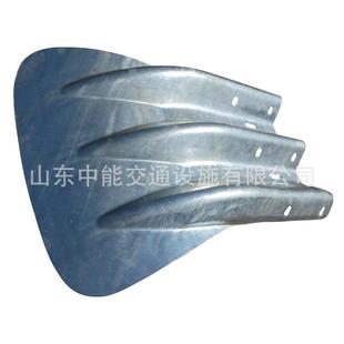 厂家直销波520形栏板鱼端头国板道热护镀尾锌二波三波护栏鱼尾端