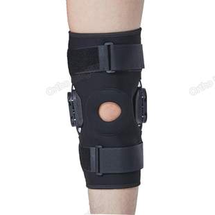三孔可调插件护膝韧带拉伤髌骨半月板支撑防护康复护膝护具 定