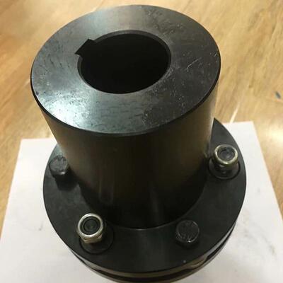 双膜片联轴器大矩齿轮伺电机扭键服槽连轴膜片器联轴器QBU工厂