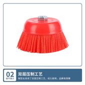 碗型料丝刷铜曲磨丝碗型角磨磨机用除锈船舶LEG打抛镀光刷钢丝轮