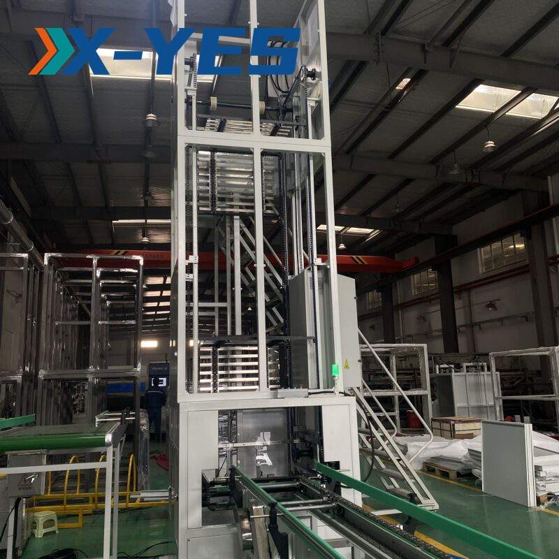 箱体连续式提升机循环升降机卷帘托盘升降机自动化设备Z型提升机