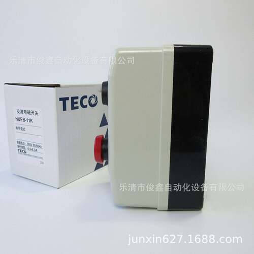 原装TECO安磁力启动器3HUEB-11K交流电磁开关4台5.-6.A384480VAC