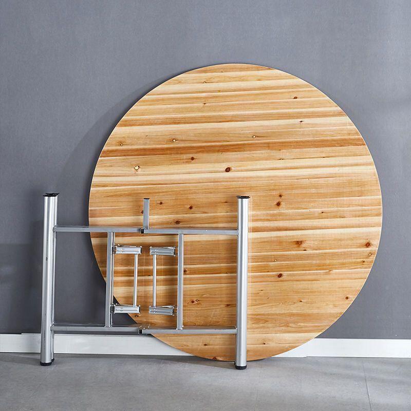 加厚台大圆桌面实木圆桌子面家农村用酒店杉圆桌面TRT木板圆形餐