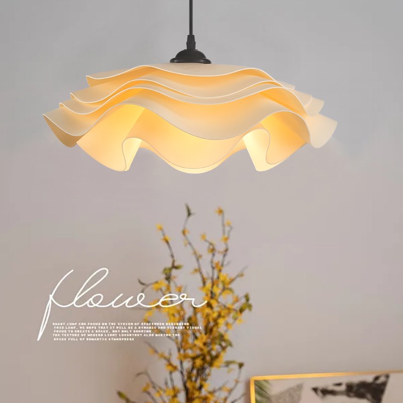 法式奶油风浪漫简约现代餐厅吧台服装店奶茶店卧室温馨亚克力吊灯