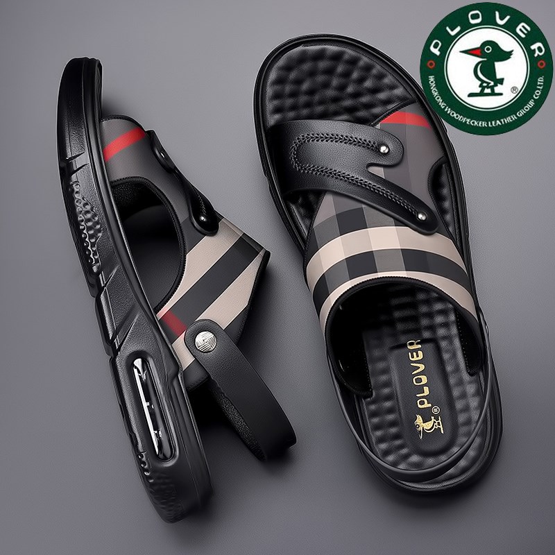 气垫凉鞋男夏季新款休闲运动沙滩鞋男潮防滑软底外穿凉拖鞋