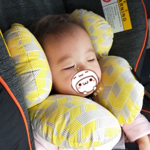 宝宝推车头枕护颈婴儿童u型枕汽车安全座椅M睡觉旅行枕头靠枕靠垫