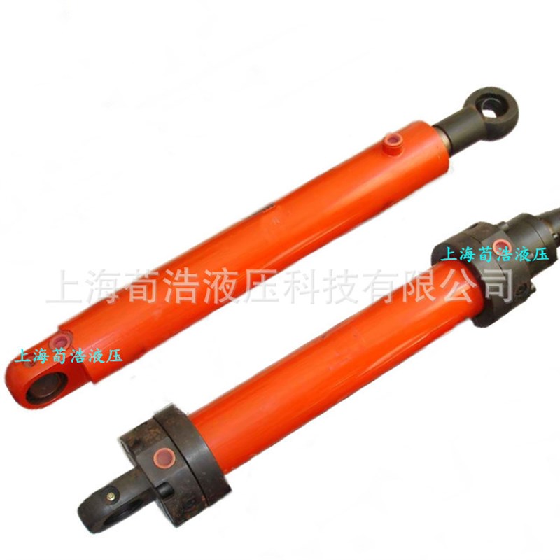 上海销售耳环式工程液压缸单作用双作用油缸法兰V式油缸支持非标