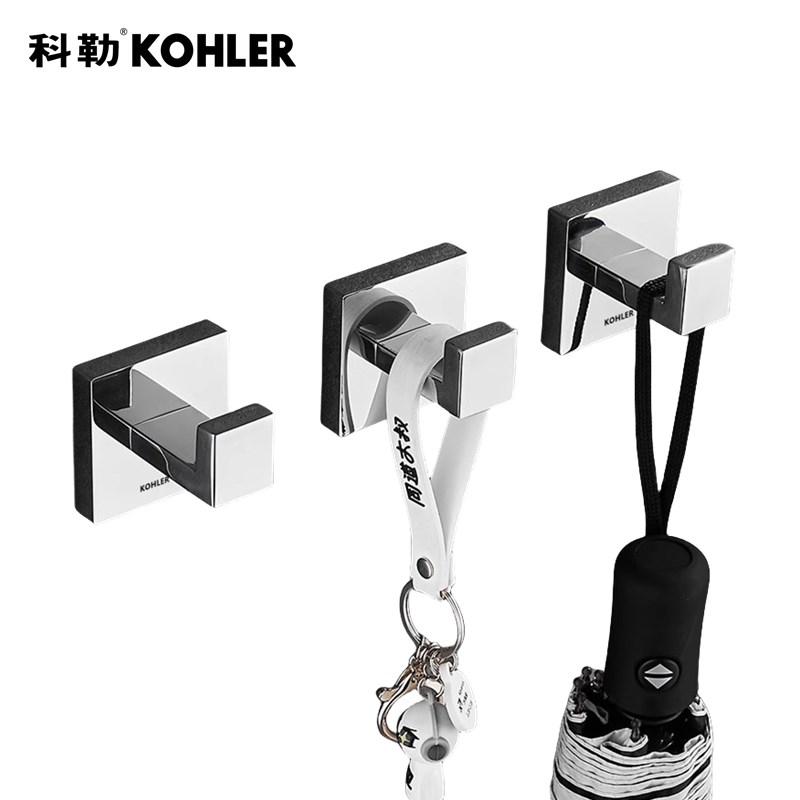 304不锈钢衣钩门l后挂衣钩墙壁壁挂浴室挂钩卫生间玄关单钩衣帽钩