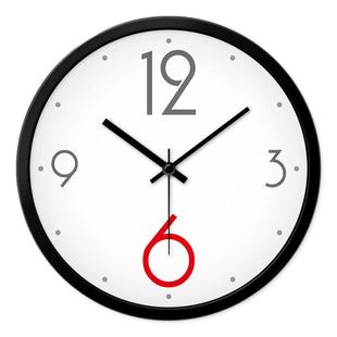 摩门挂钟家里用客厅创意数字艺术静音钟表时尚简约时钟石英钟挂表