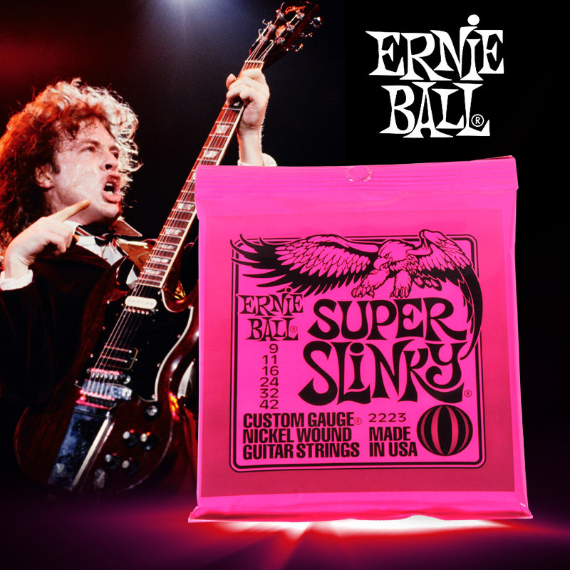 极速Ernie Ball Cobalt Slinkyx Electric Guitar Strings Nickel