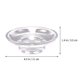 极速Soap Di Holder Bar Bathroom Sink RIound Bathtub Box Save