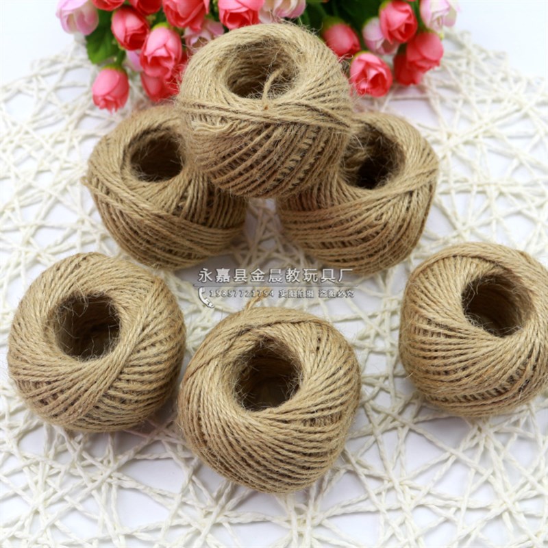 极速幼儿园装饰环创设计diuy挂饰材料透明鱼线彩色麻绳空中吊饰装