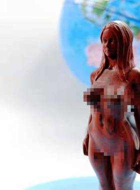 极速新款创意红木手把件人体木雕把玩F收藏送礼红酸枝木艺术品手