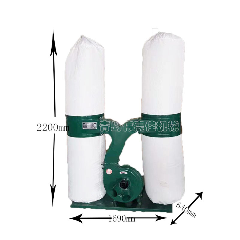 极速精密裁板锯吸尘器木工推台锯布袋吸尘机工P业吸尘器推台锯除