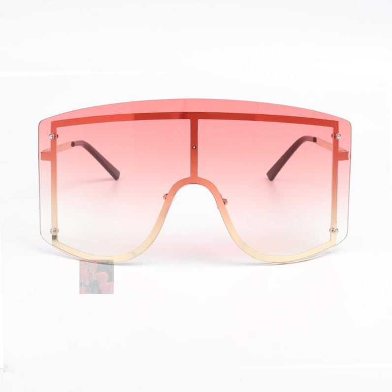 极速张琰琰同款眼镜张棪琰墨镜渐w变粉色四火姐S姐康姨母护目大框