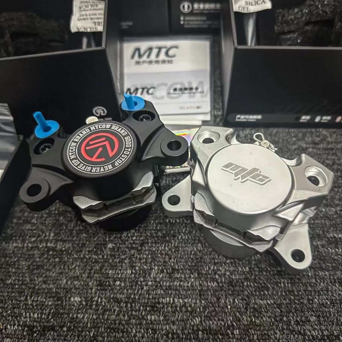 MTC卡钳黑猿K01小螃蟹卡钳星元改装电摩鼓刹改刹质保一年