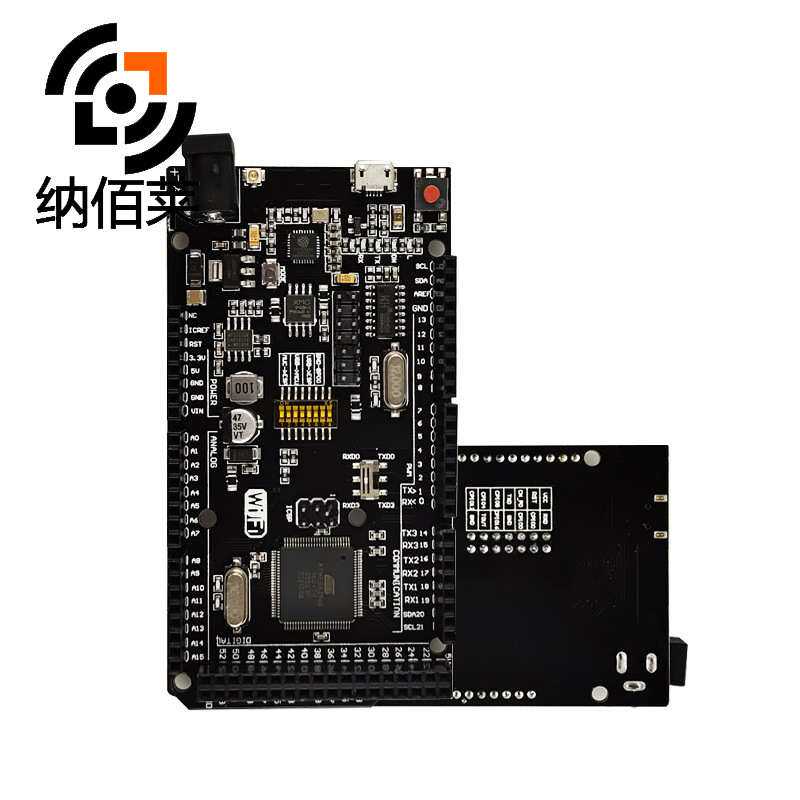 WIFI R3 ATMEGA2560 + ESP8266(32MB内存)USB-TTL CH340G